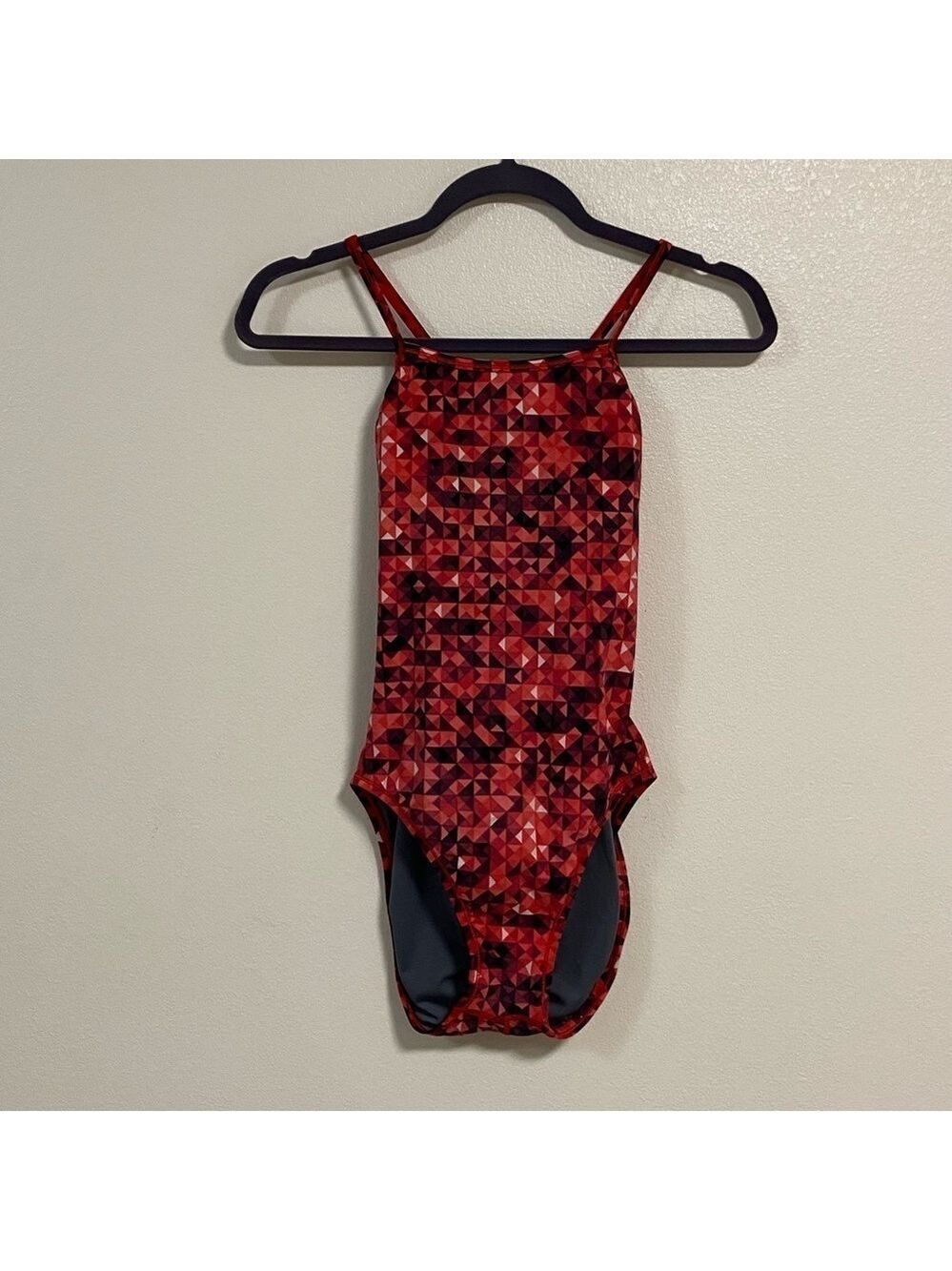 Speedo Swimsuit Women’s Size 30 Small Nano Fracture Flyback Swimsuit one piece